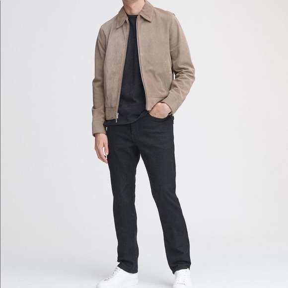 Rag & Bone Suede Garage Jacket - Picture 2 of 11